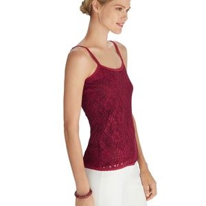 White House Black Market Lace Camisole Medium